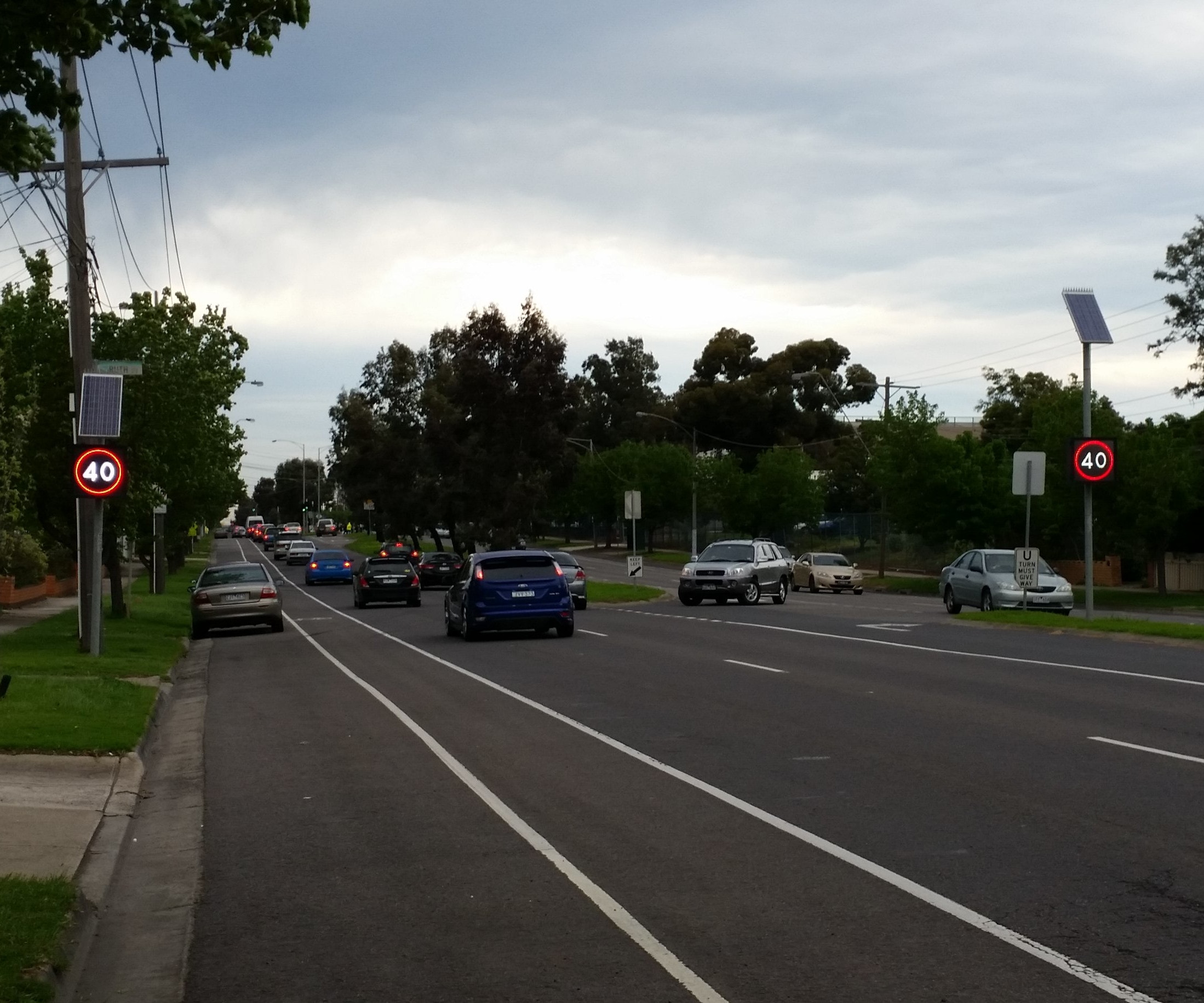 School Speed Zone Signs